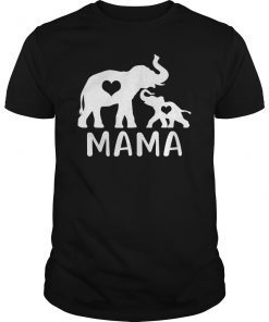 Mama Africa Elephant Tee Shirt Gift For Mothers Day