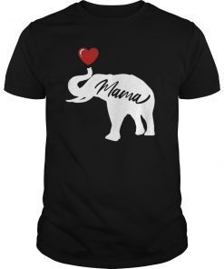 Mama Africa Elephant Tee Shirts Cute Mothers Day Gift For Mom