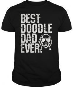 Mens Best Doodle Dad Ever T-Shirt