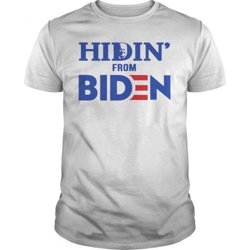 Mens Hiding from Biden T-Shirt