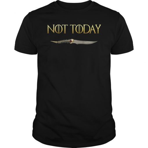 Mens Not Today Game of Thrones T-Shirt