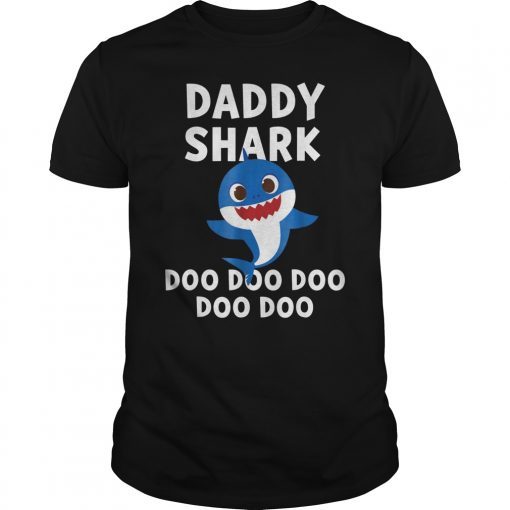 Mens Pinkfong Daddy Shark Official T-shirt