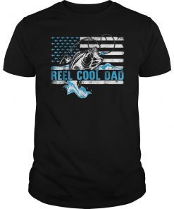 Mens Reel Cool Dad T-Shirt Fishing 2019 Father's Day Shirt