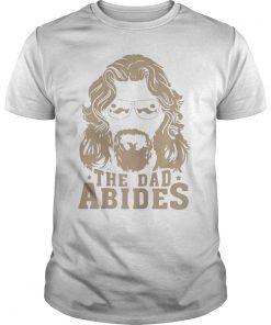 Mens The dad abides t-shirt