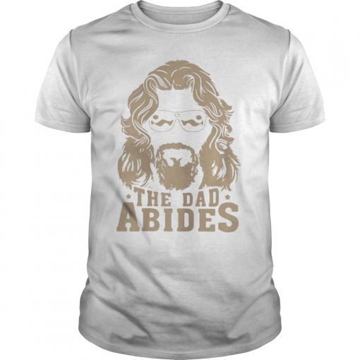 Mens The dad abides t-shirt