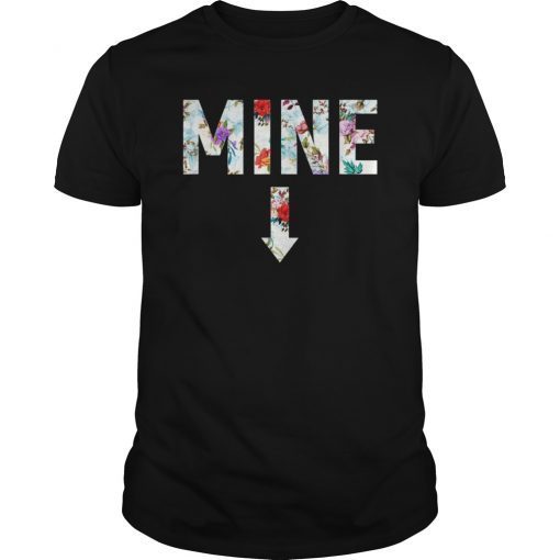 Mine Down Arrow Pro Choice Abortion Flower Shirt