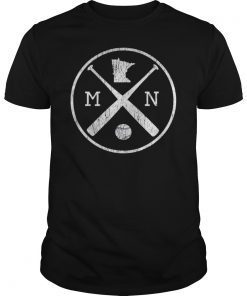 Minnesota Crossed Bats MPLS STP Baseball Graphic T-Shirt