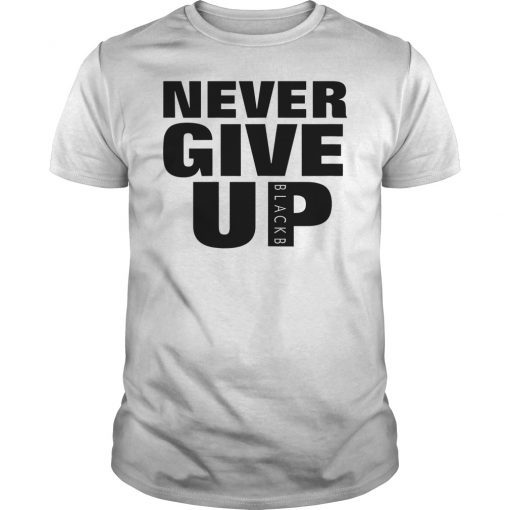 Mohamed Salah Never Give Up BlackB T-Shirt