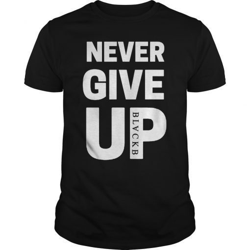 Mohamed Salah Never Give Up BlackB TShirt