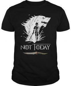 Not Today Death Valyrian Dagger No One 2019 Shirt