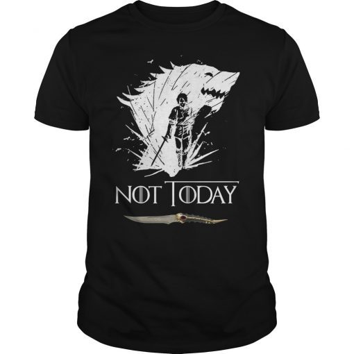 Not Today Death Valyrian Dagger No One 2019 Shirt