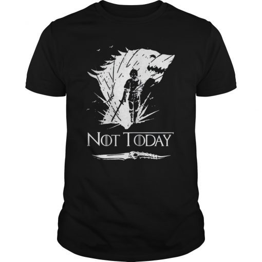 Not Today Death Valyrian Dagger No One Shirt