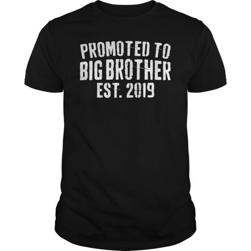 Promoted To Big Brother 2019 T-Shirt