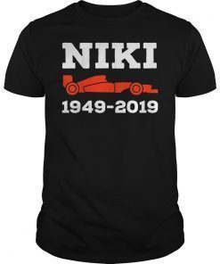 RIP Goodbye Niki Racer Legend Car Red Cap T-Shirt