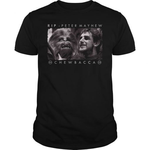 RIP Peter Mayhew ChewBacca T-Shirt