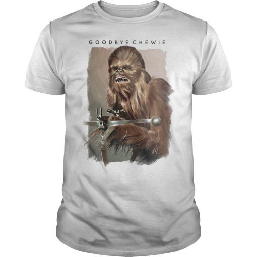 RIP Peter Mayhew Shirt Goodbye Chewie Tee