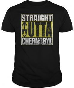 Radioactive Symbol tee Straight Outta Chernobyl Tee Shirt