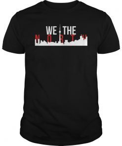 Raptors We The North Toronto Skyline T-Shirt