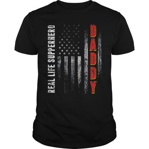 Real Life Superhero Daddy Tee Shirt