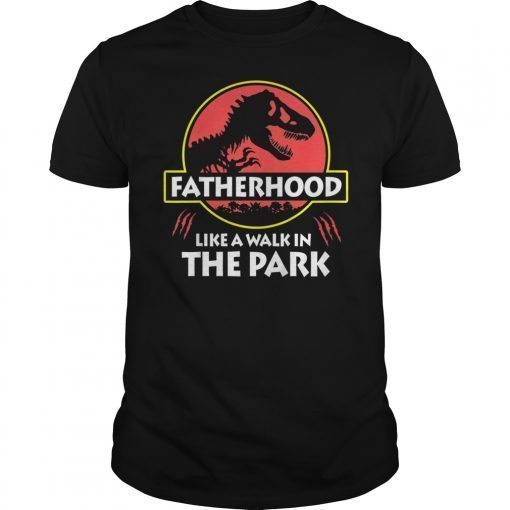 Rex Dinosaur Fatherhood Daddysaurus Shirt Father's Day Gift