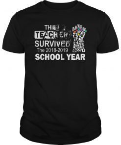 Teacher Survived The 2018-2019 School Year Shirt