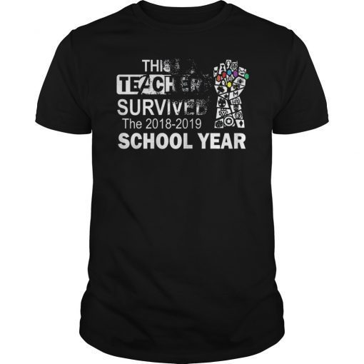 Teacher Survived The 2018-2019 School Year T-Shirt