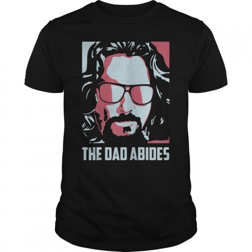 The Dad Abides Retro Vintage T-Shirt