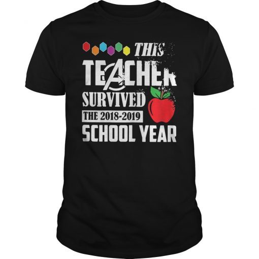 This Teacher Survived The 2018-2019 School Year T-Shirt