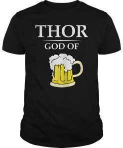 Thor God Of Beer Funny T-Shirt