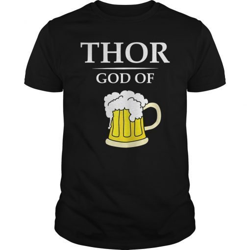 Thor God Of Beer Funny T-Shirt