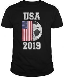 USA Flag 2019 France T-Shirt