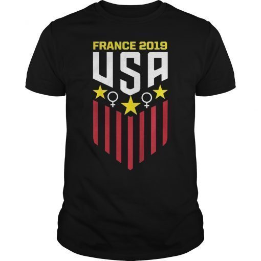 USA Soccer Jersey Womens Team 2019 Cup Shirt