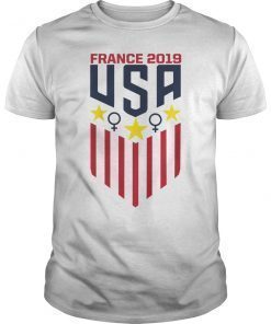 USA Soccer Jersey Womens Team T-Shirt