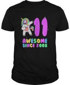 Unicorn 11th Birthday Shirts for Girls