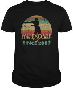 Vintage Flossing Awesome Since 2009 10th yrs Birthday Gifts