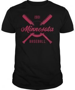 Vintage Minnesota 1901 Baseball USA T-Shirt