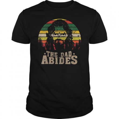 Vintage The Dad Abides T-Shirt