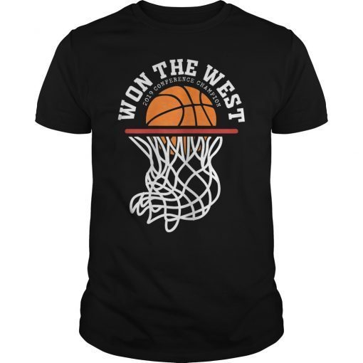 Warriors Won The West Shirt Oakland Basketball Fans Tee