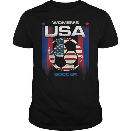 Women USA Soccer Team France 2019 TShirt