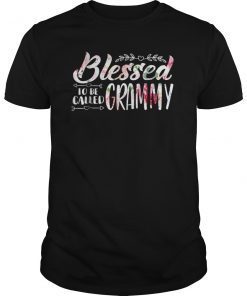 Womens Blessed To Be Called Grammy T-Shirt