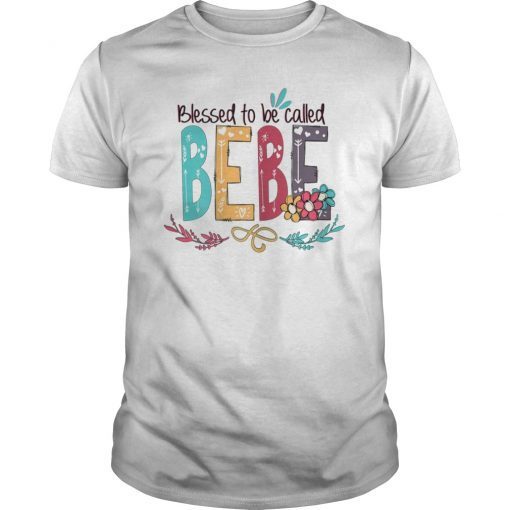 Womens Blessed to be called BeBe T-Shirt