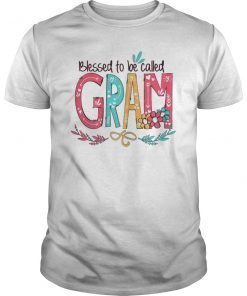 Womens Blessed to be called Gram T-Shirt