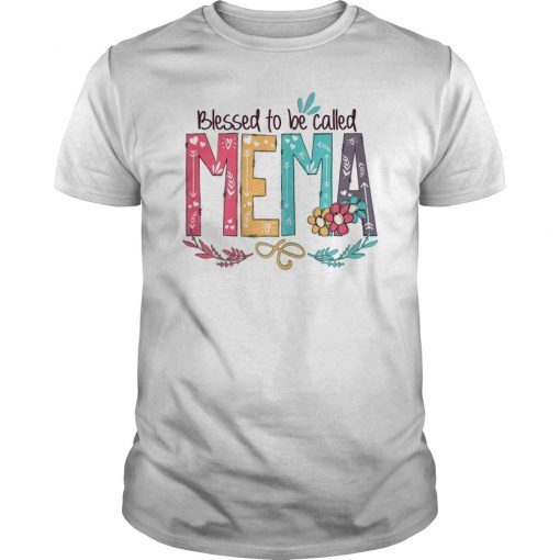 Womens Blessed to be called MeMa T-Shirt