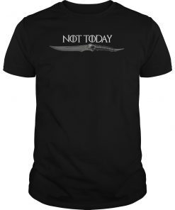 Womens Not Today Game of Thrones T-Shirt