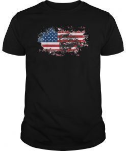 American Flag Jeep Shirt 4th Of July Jeep T-Shirts