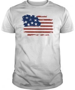 American Flag Tee Shirt USA 4th Of July For US Men Women Kids