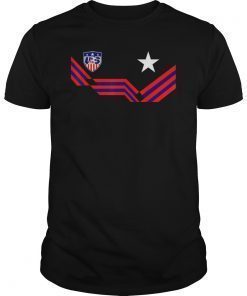 American Soccer T-Shirt National Team Jersey Stars & Stripes