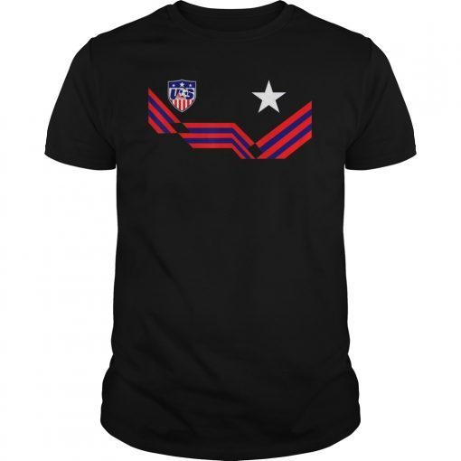 American Soccer T-Shirt National Team Jersey Stars & Stripes