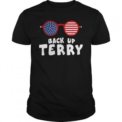 Back Up Terry American Flag USA 4th Of July Sunglasses Shirts