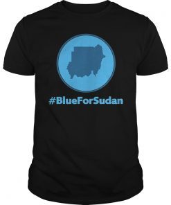 Blue For Sudan Shirt The Civil State Is Our Dream Tee Shirt